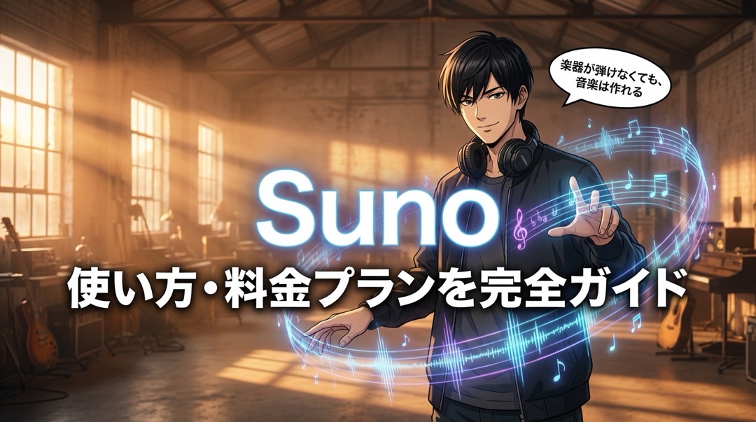Sunoの使い方・料金プラン完全ガイド
