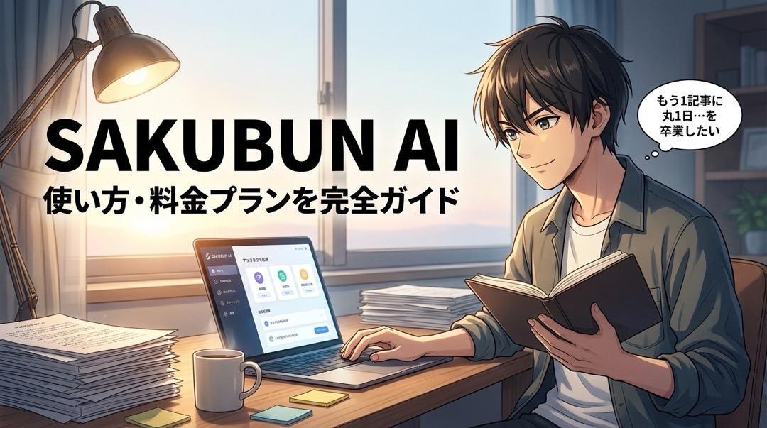SAKUBUN AIの使い方・料金プラン完全ガイド_1
