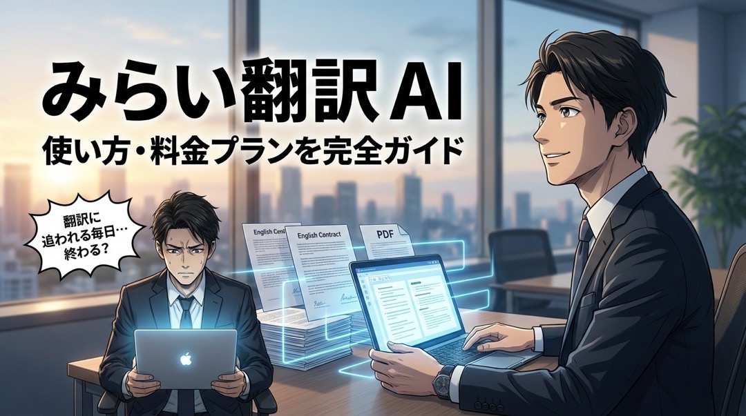 みらい翻訳の使い方・料金プラン完全ガイド_1