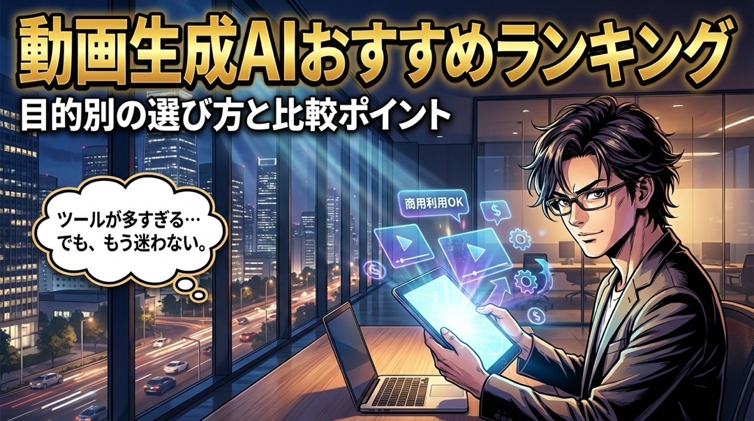 動画生成AIおすすめ比較_1