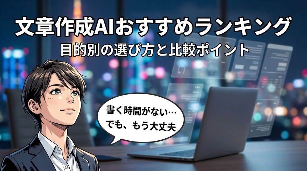 文章作成AIおすすめ比較ランキング_1-2